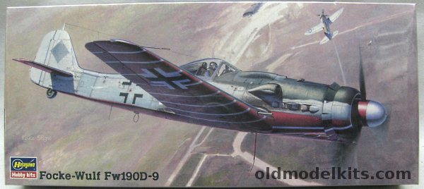 Hasegawa 1/72 Focke-Wulf FW-190 D-9 Dora - (FW190D9), AP6 plastic model kit